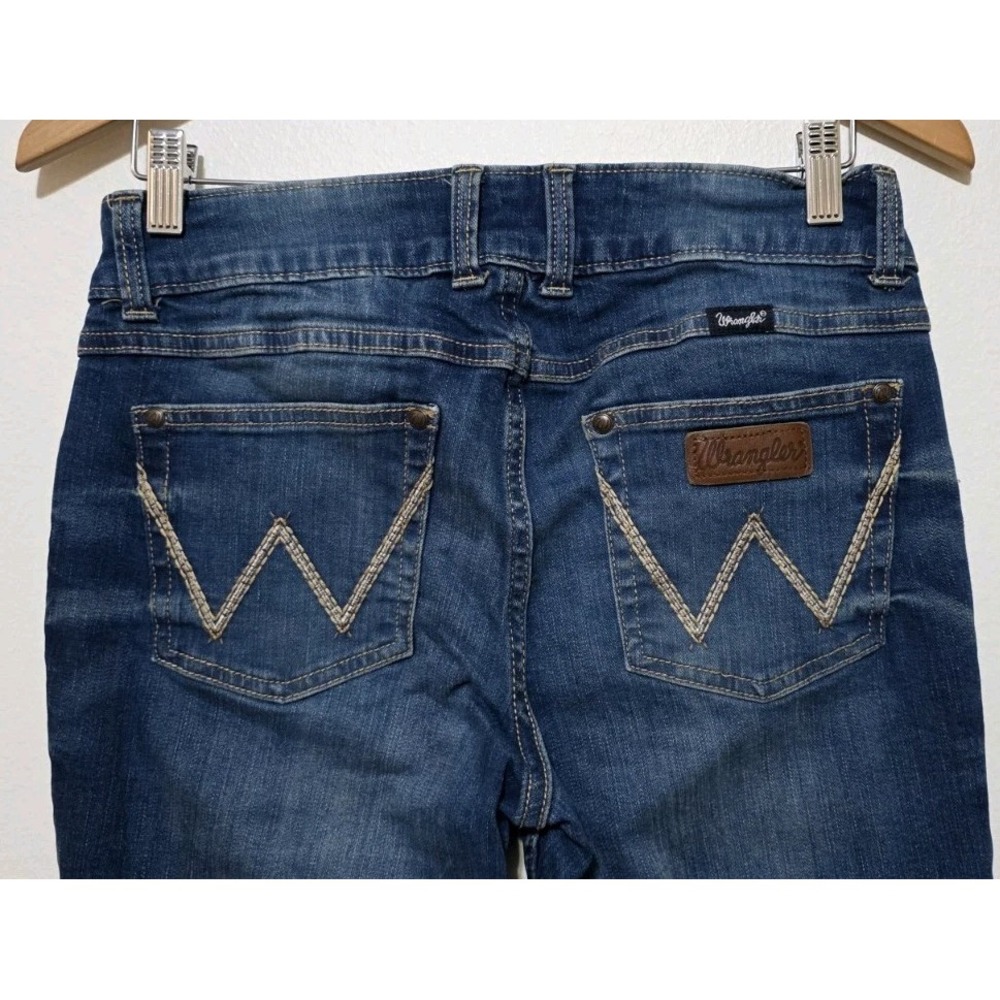 Wrangler Retro Boot Cut Mid‎ Rise Jeans Country Western Rodeo Ranch - Picture 4 of 7